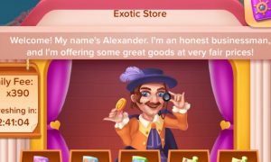 Exotic Store Shelves